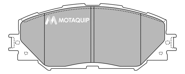 Brake Pad Set, disc brake (LVXL1362)