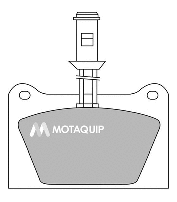Brake Pad Set, disc brake (LVXL382)
