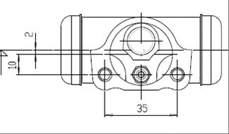 Wheel Brake Cylinder (VWC801)