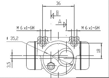 Wheel Brake Cylinder (VWC635)
