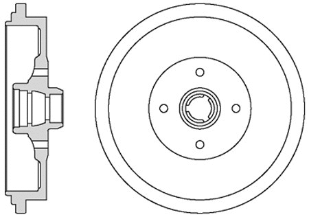 Brake Drum (VBE699)