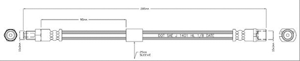 Brake Hose (VBJ254)
