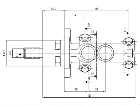 Brake Master Cylinder (VMC143)