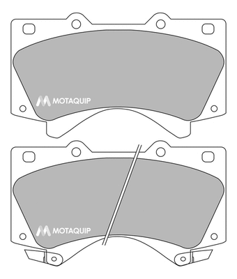 Brake Pad Set, disc brake (LVXL1701)