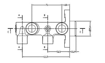 Brake Master Cylinder (VMC228)