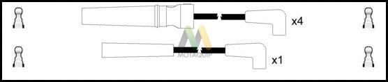 Ignition Cable Kit (LDRL1661)