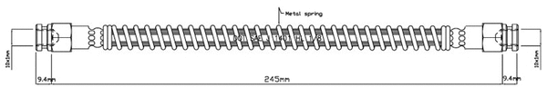 Brake Hose (VBH824)
