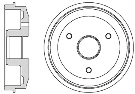 Brake Drum (VBD635)