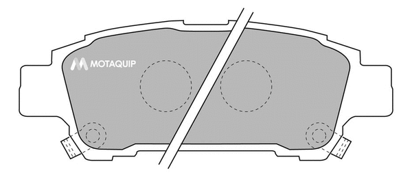 Brake Pad Set, disc brake (LVXL1107)