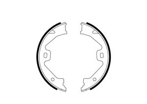 Brake Shoe Set, parking brake (VBS682)