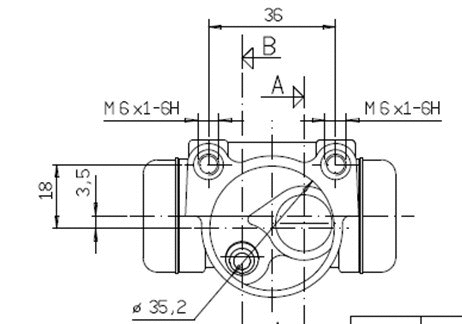 Wheel Brake Cylinder (VWC840)