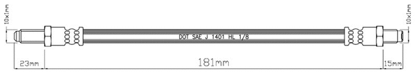 Brake Hose (VBH696)