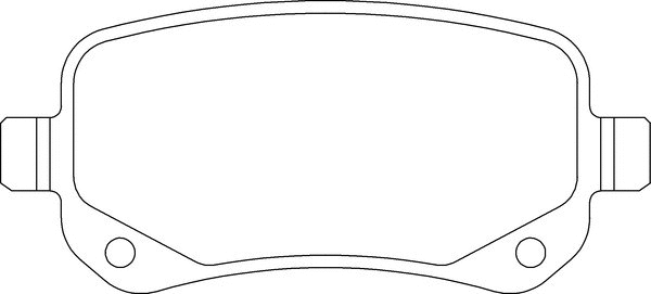 Brake Pad Set, disc brake (LVXL1644)
