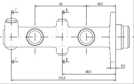 Brake Master Cylinder (VMC118)