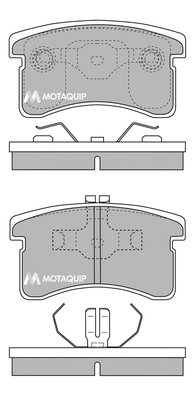 Brake Pad Set, disc brake (LVXL200)