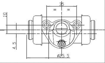 Wheel Brake Cylinder (VWC640)