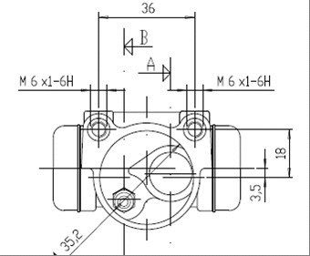 Wheel Brake Cylinder (VWC564)