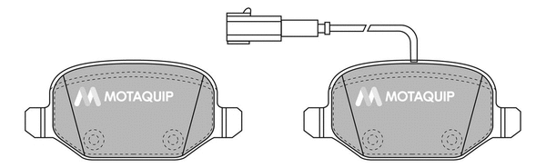 Brake Pad Set, disc brake (LVXL1721)