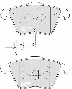 Brake Pad Set, disc brake (LVXL1031)