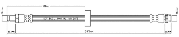 Brake Hose (VBH519)