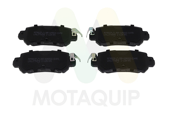 Brake Pad Set, disc brake (LVXL1770)