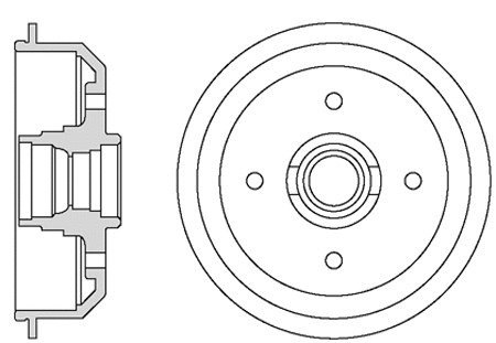 Brake Drum (VBD607)