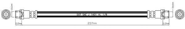 Brake Hose (VBH1152)