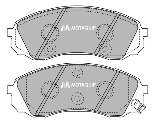 Brake Pad Set, disc brake (LVXL1420)