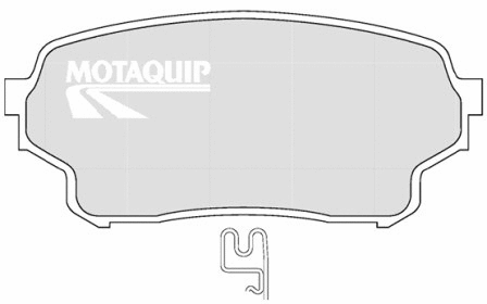 Brake Pad Set, disc brake (LVXL1331)