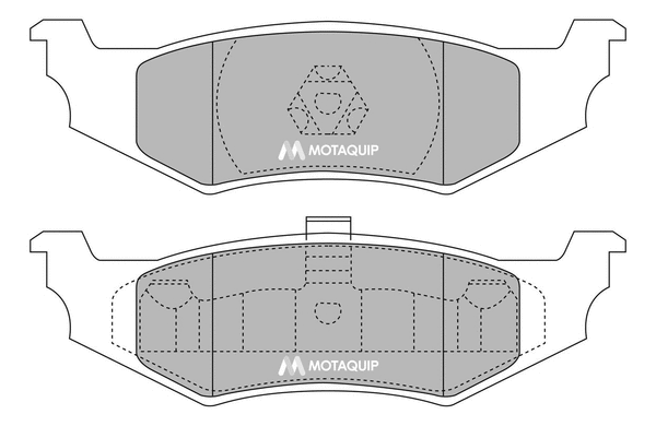 Brake Pad Set, disc brake (LVXL990)