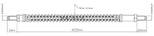 Brake Hose (VBH402)