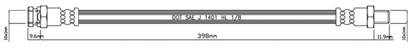 Brake Hose (VBH878)