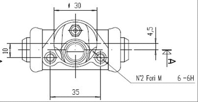 Wheel Brake Cylinder (VWC498)