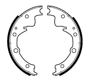 Brake Shoe Set (VBS391)