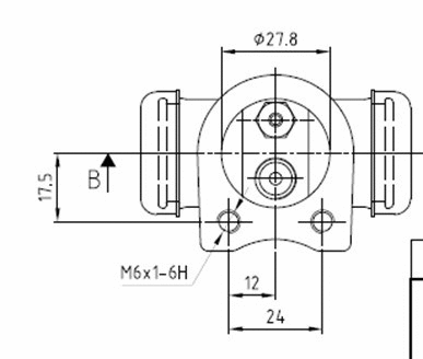 Wheel Brake Cylinder (VWC872)