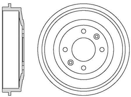 Brake Drum (VBD631)