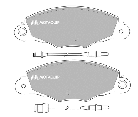 Brake Pad Set, disc brake (LVXL319)
