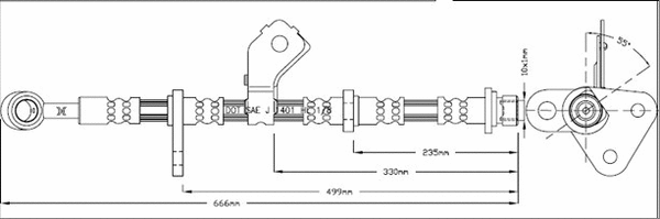 Brake Hose (VBJ142)
