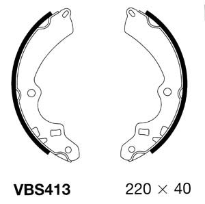 Brake Shoe Set (VBS413)