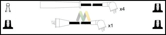 Ignition Cable Kit (LDRL1405)
