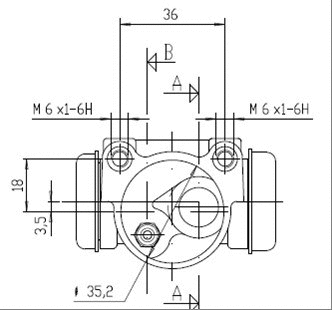 Wheel Brake Cylinder (VWC625)