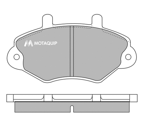 Brake Pad Set, disc brake (LVXL625)