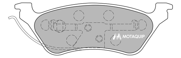 Brake Pad Set, disc brake (LVXL1144)