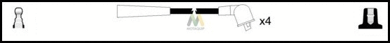 Ignition Cable Kit (LDRL1493)