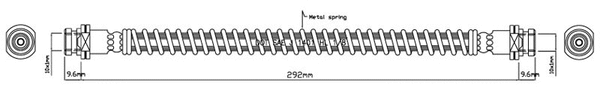 Brake Hose (VBH774)