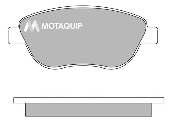 Brake Pad Set, disc brake (LVXL1007)