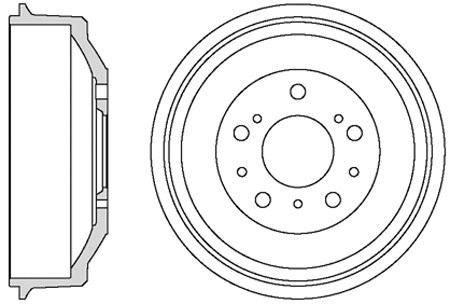 Brake Drum (VBD664)