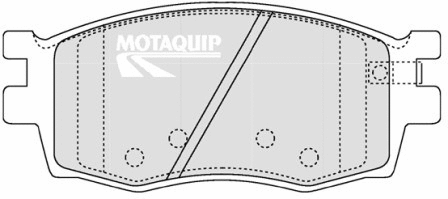 Brake Pad Set, disc brake (LVXL1311)