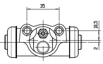 Wheel Brake Cylinder (VWC506)