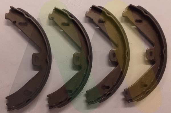 Brake Shoe Set, parking brake (LVBS818)
